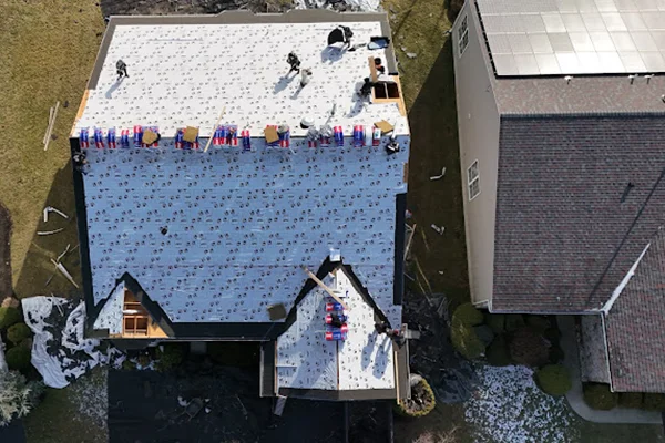 Roof replacement before